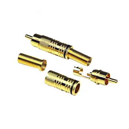 Разъем тюльпан кабельный RCA Invotone RCA300M/G