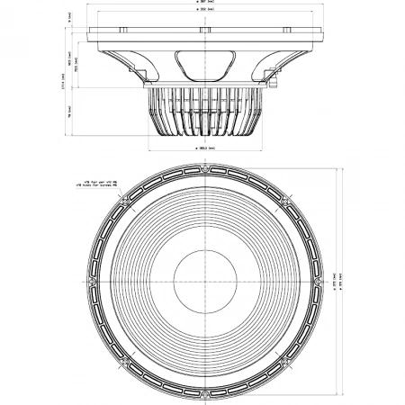 Изображение 3 (15' динамик НЧ EIGHTEEN SOUND 15NLW9500/8)