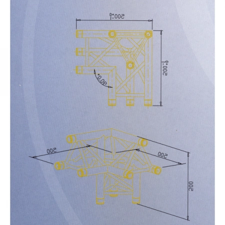 Изображение 2 (Угловой модуль для 3-х ферм INVOLIGHT TN-31)