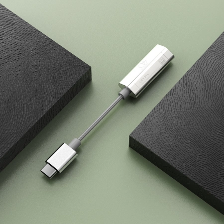 Изображение 4 (Портативный USB-ЦАП/усилитель для ПК и портативных устройств Shanling UA1 Pro silver)
