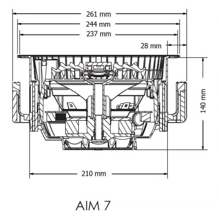 Изображение 2 (Акустика встраиваемая SpeakerCraft AIM7 THREE DT Series 2)