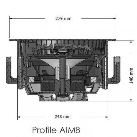 Изображение 2 (Встраиваемая стерео акустическая система SpeakerCraft PROFILE AIM8 DT THREE ASM58603-2)