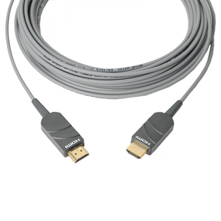 Изображение 2 (Гибридный кабель HDMI 2.0 (вилка-вилка) Opticis LHM2-NL-50)