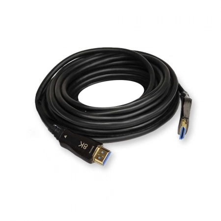 Активный гибридный кабель HDMI 2.1 Qtex HFOC-300-5