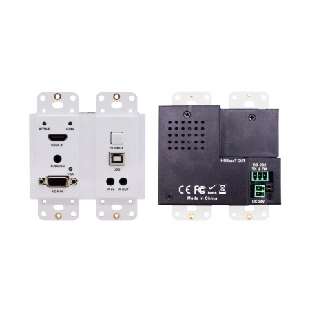 Изображение 2 (Настенный передатчик HDBaseT Infobit WP210-T)