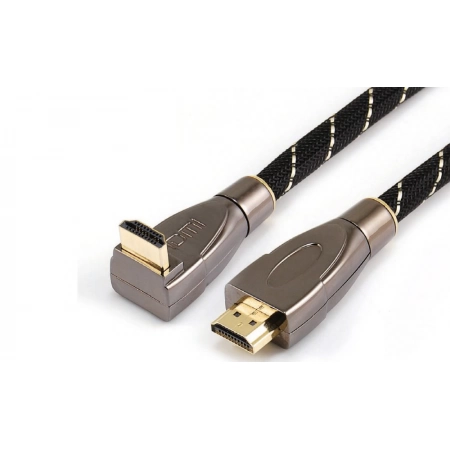 Кабель HDMI угловой разъем Wize WAVC-HDMIRA-1M