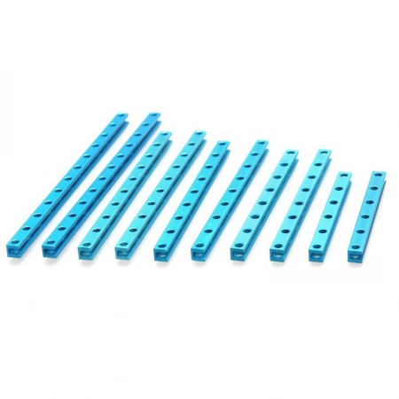 Ресурсный набор содержащий балки Makeblock Beam0808 Robot Pack-Blue