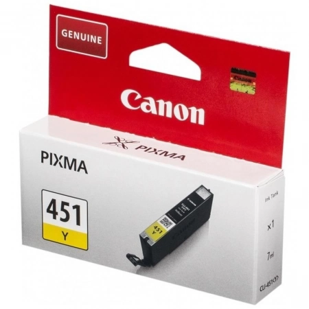 Изображение 2 (Картридж Canon CLI-451Y (6526B001))