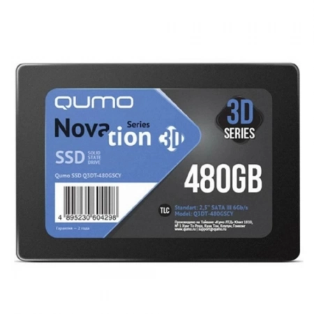 Изображение 2 (SSD диск QUMO Novation Q3DT-480GSCY)