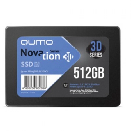 Изображение 2 (SSD диск QUMO Novation 3D TLC Q3DT-512GSCY)