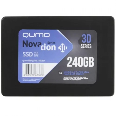 Изображение 2 (SSD диск QUMO Novation Q3DT-240GSCY)