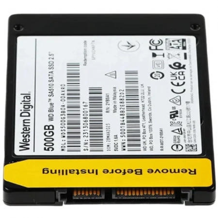Изображение 5 (SSD диск Western Digital Blue SA510 WDS500G3B0A)