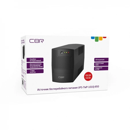 Изображение 3 (Источник бесперебойного питания CBR UPS-TWP101EJ-850)