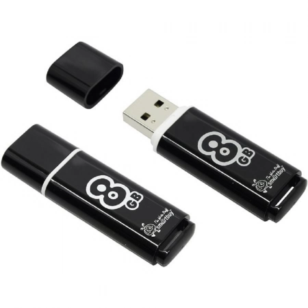Флешка USB Flash SmartBuy Glossy SB8GBGS-K