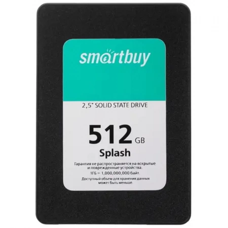 Изображение 1 (SSD диск SmartBuy Splash  SBSSD-512GT-MX902-25S3)