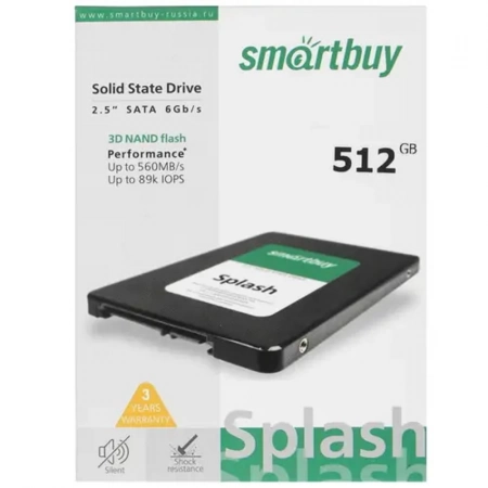Изображение 2 (SSD диск SmartBuy Splash  SBSSD-512GT-MX902-25S3)
