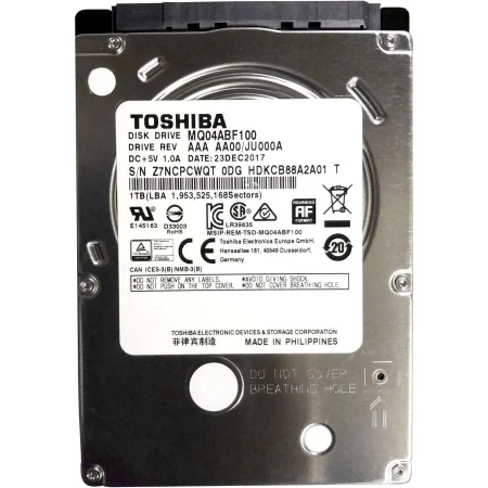 Изображение 1 (HDD жесткий диск Toshiba MQ04 MQ04ABF100)