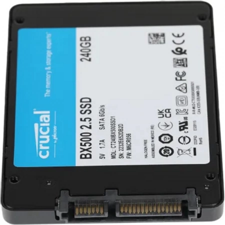 Изображение 3 (SSD диск Crucial BX500 CT240BX500SSD1)