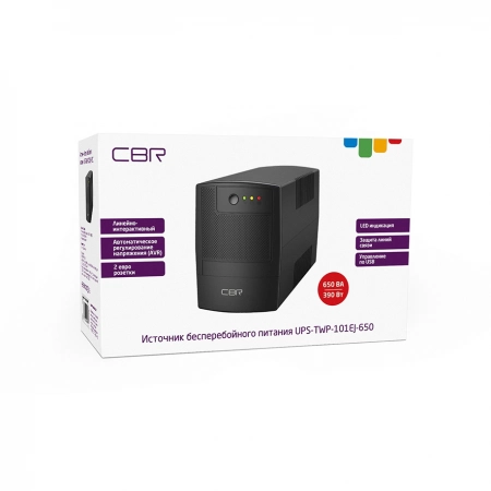 Изображение 3 (Источник бесперебойного питания CBR UPS-TWP101EJ-650)