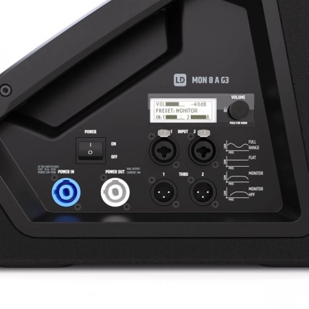 Изображение 7 (Активный коаксиальный сценический монитор LD SYSTEMS LDMON8AG3)