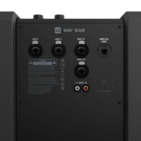 Изображение 7 (Компактный активный комплект PA-системы LD SYSTEMS LDDAVE10G4X)