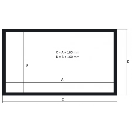 Изображение 2 (Экран на раме Kauber Frame Velvet Cinema, 136” 16:9 WOVEN)