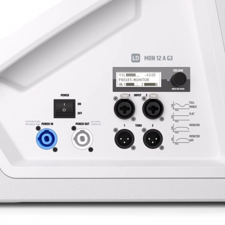 Изображение 5 (Коаксиальный сценический монитор LD SYSTEMS MON 12 A G3 W)