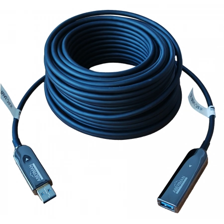 Изображение 1 (Активный гибридный оптоволоконный кабель USB 3.0 Aberman aUFC-3AMF-50)