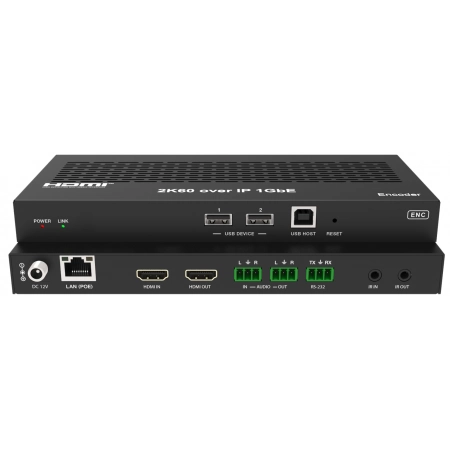 Передатчик сигналов HDMI по IP Aberman VIP-2KH-TX
