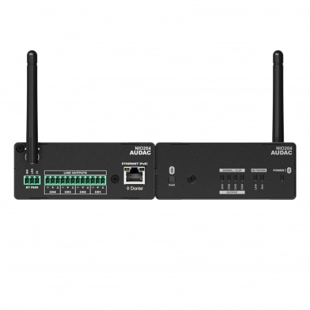 Изображение 2 (Матричный коммутационный блок Dante™/AES67 Audac NIO204)