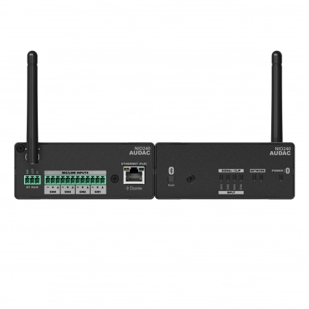 Изображение 2 (Матричный коммутационный блок Dante™/AES67 Audac NIO240)