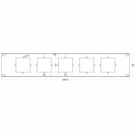 Изображение 5 (Рэковая панель AVCLINK RPE-2/5VC)