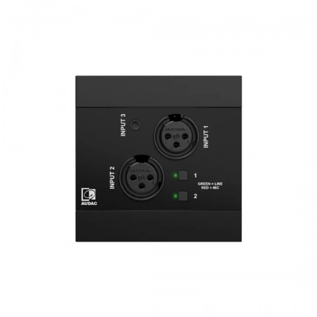 Изображение 1 (Настенная сетевая панель удалённого подключения Audac NWP320/B)