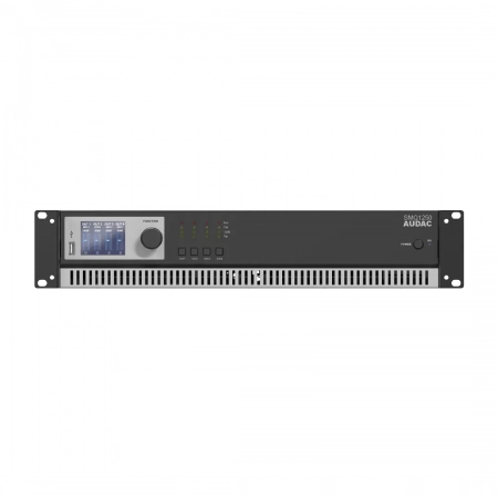 Изображение 1 (Четырехканальный низкоомный усилитель с DSP Audac SMQ1250)