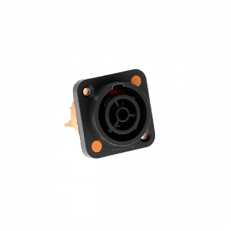 Разъем PowerCon TRUE1 панельный, гнездо, влагозащищенный, IP65  					AVCLINK				 AC3FPX-TOP