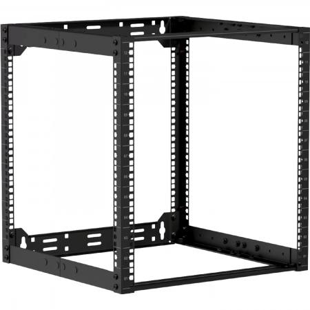 Открытая 19'' рэковая стойка глубиной 500–800 мм, высотой 12U Caymon OPR512A/B