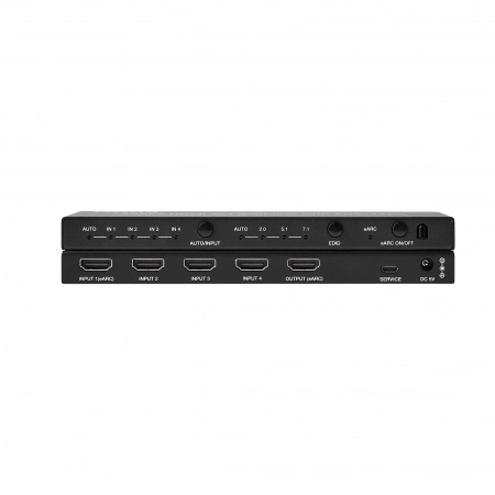 Изображение 2 (Коммутатор HDMI с автоматическим переключением по наличию сигнала и функцией eARC  					AVCLINK				 HS-41)