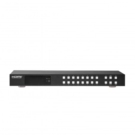 Изображение 2 (Матричный коммутатор сигналов HDMI с разрешением до 4K@60Гц и функцией независимого понижающего масштабирования  					AVCLINK				 HM-1616)