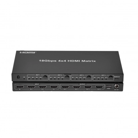 Изображение 3 (Матричный коммутатор сигналов HDMI с функцией понижающего масштабирования  					AVCLINK				 HM-44L)