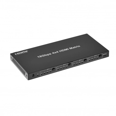 Изображение 2 (Матричный коммутатор сигналов HDMI с функцией понижающего масштабирования  					AVCLINK				 HM-44L)