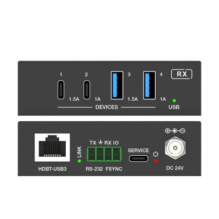 Изображение 8 (Комплект передатчик и приемник сигнала USB 3.2 по витой паре  					AVCLINK				 UT-3100QC)