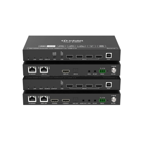 Удлинитель сигнала HDMI Infobit iTrans E100UC