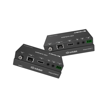 Комплект удлинителя сигнала HDMI Infobit iTrans E70S