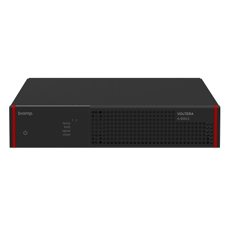 Двухканальный, 600-ваттный аналоговый усилитель Biamp Voltera A 600.2