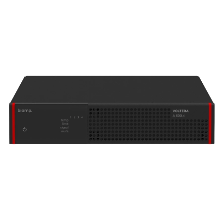 Четырехканальный аналоговый усилитель Biamp Voltera A 600.4