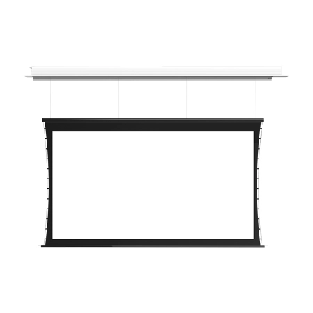 Встраиваемый экран с электроприводом Master Recessed Wire Control Lumien LMRWC-100105