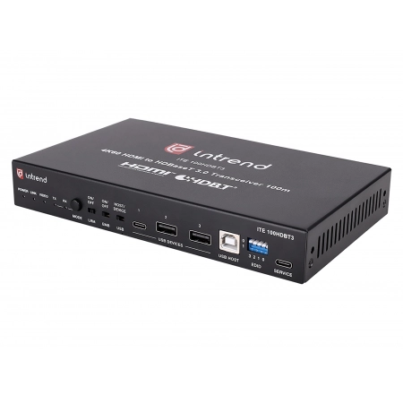 Передатчик/приемник сигнала HDMI, USB 2.0, HDBT 3.0 INTREND ITE-100HDBT3