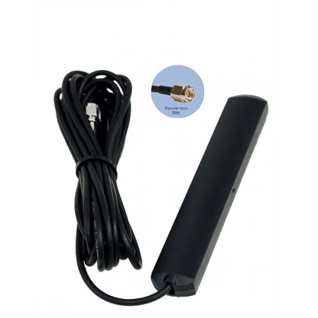 Антенна GSM на самоклеящейся основе Антей-Ко Антей 903 SMA 3м, на самоклеящейся основе, 3,5dB
