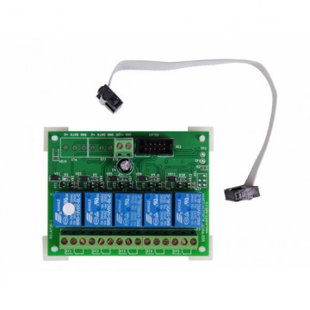 Блок релейный для работы с панелями Контакт GSM-5 (GSM-5-2, GSM-16) Ритм Реле неадресное Контакт на 5 выходов