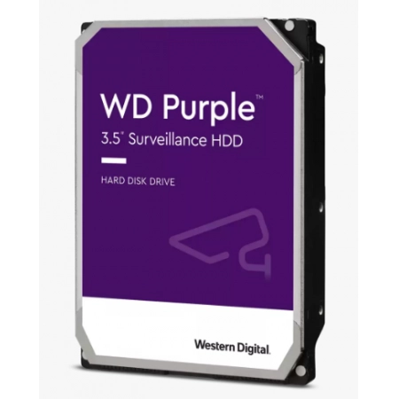 Жесткий диск (HDD) для видеонаблюдения Western Digital HDD 2000 GB (2 TB) SATA-III Purple (WD23PURZ)